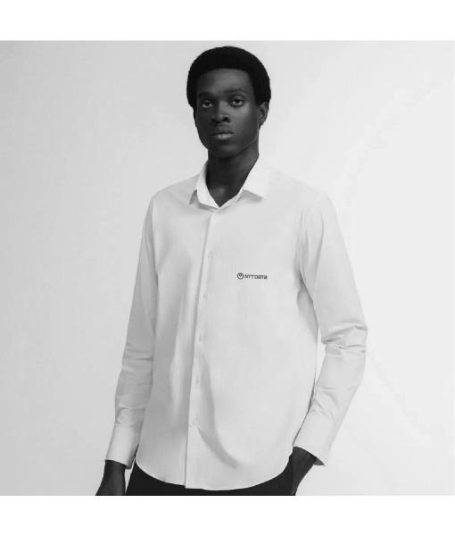 Camisa Branca Masc. NTT - BlueStore [ESGOTADO]